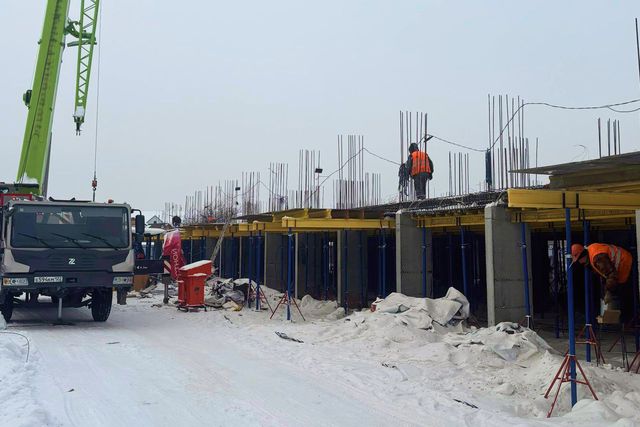 Ход строительства Карлуу