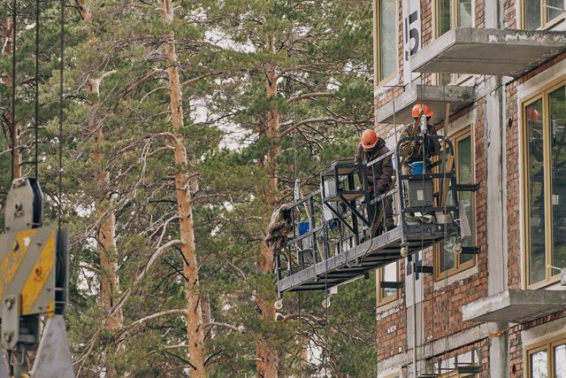 Ход строительства Вышка