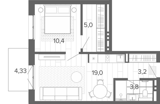 Квартира № 153