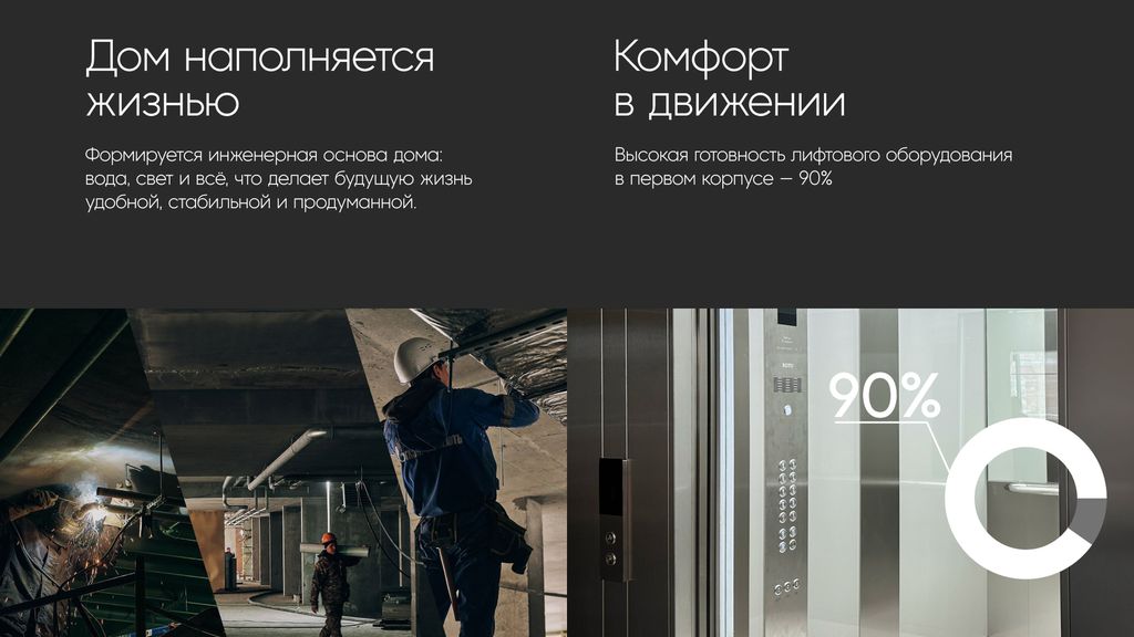 Вышка. Строительная готовность в марте