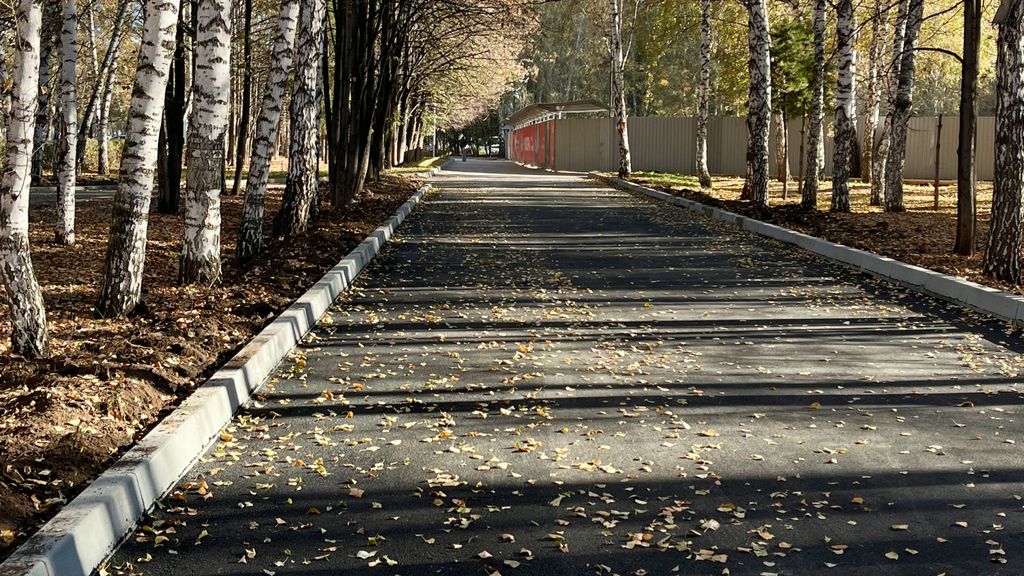 Новый асфальт впервые за 20 лет