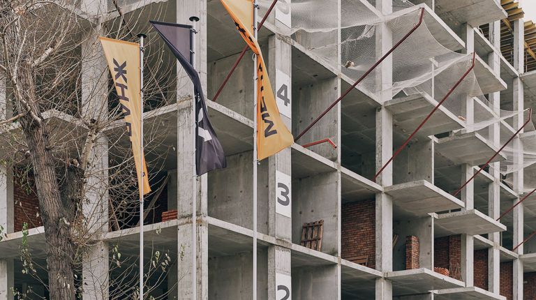 Меланж: ход строительства за октябрь