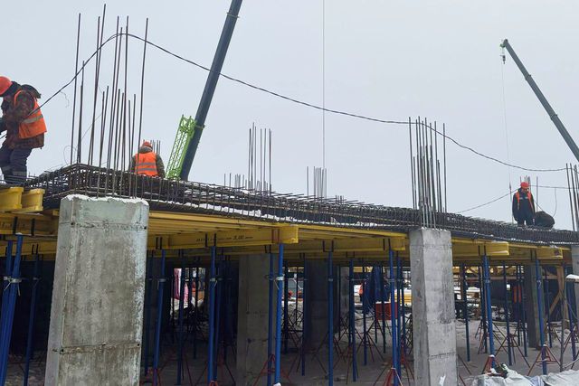 Ход строительства Карлуу