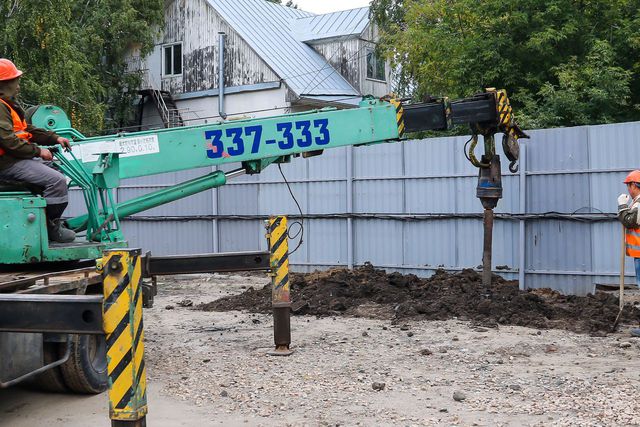 Ход строительства Искра