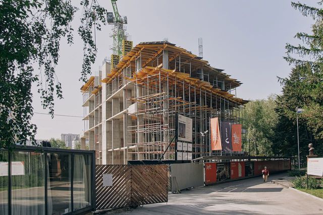 Ход строительства Искра