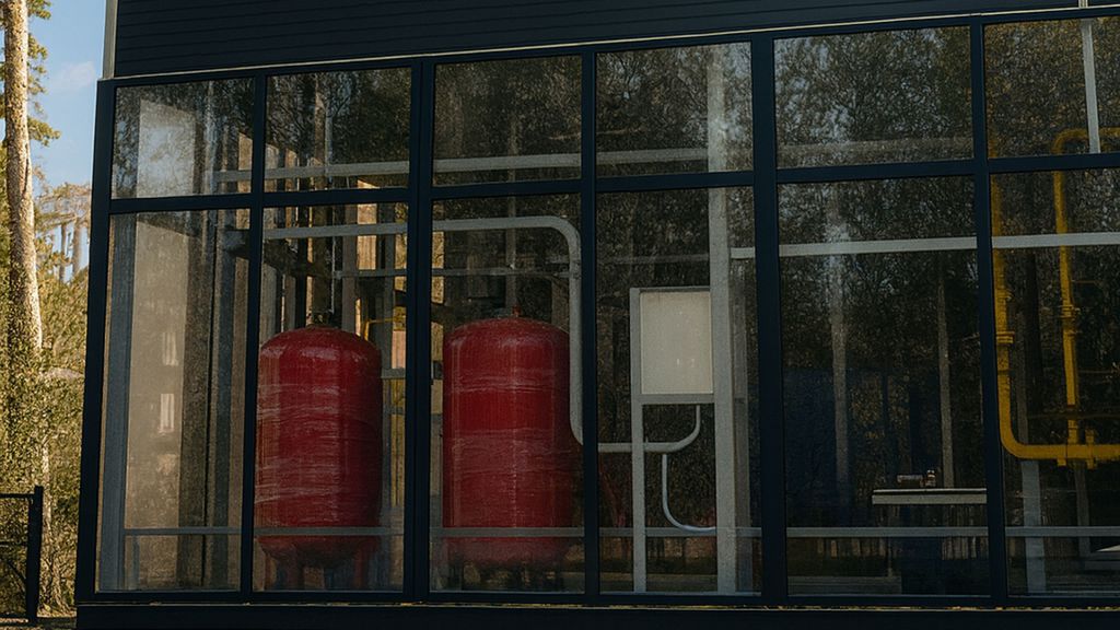 Вышка согревает своим теплом