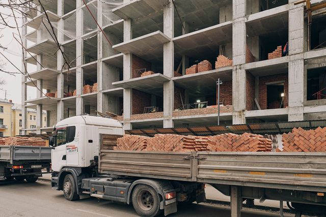 Ход строительства Меланж