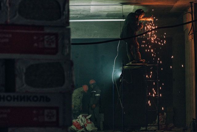 Ход строительства Вышка