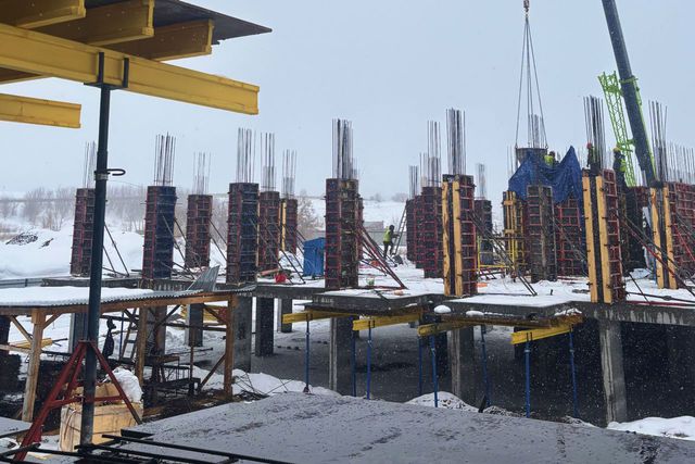 Ход строительства Карлуу