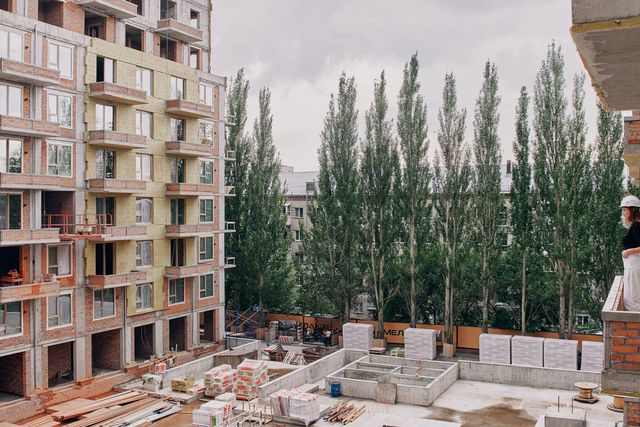 Ход строительства Меланж
