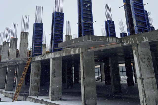 Ход строительства Карлуу