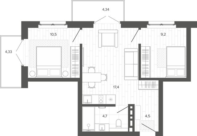 Квартира № 36