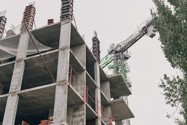 Ход строительства Меланж