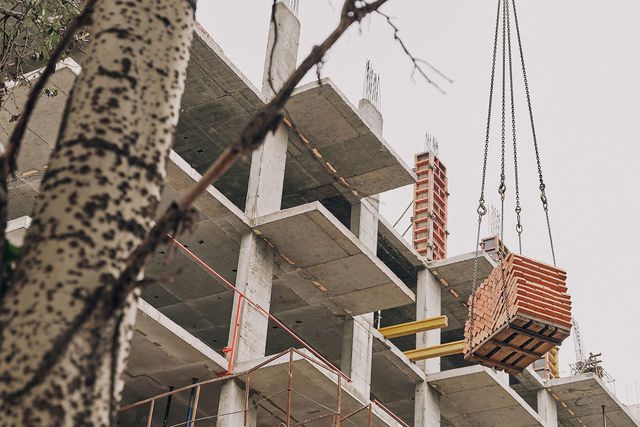 Ход строительства Меланж