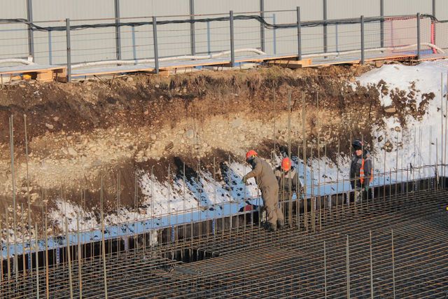 Ход строительства Карлуу