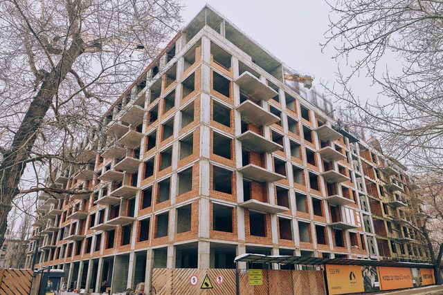 Ход строительства Меланж