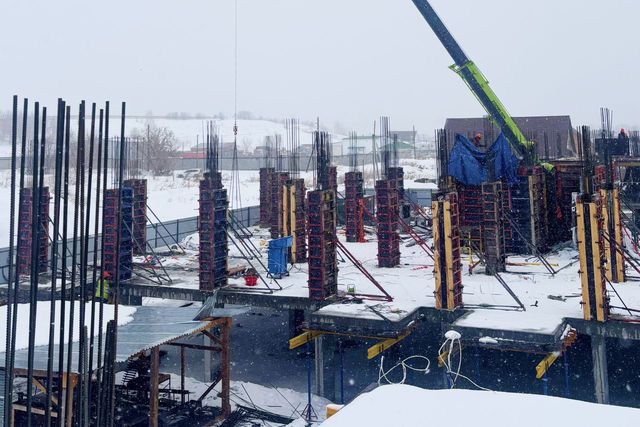 Ход строительства Карлуу