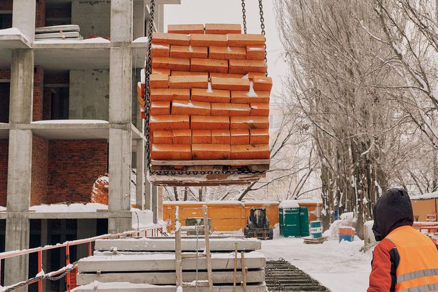 Ход строительства Меланж