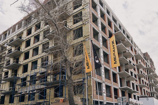 Ход строительства Меланж