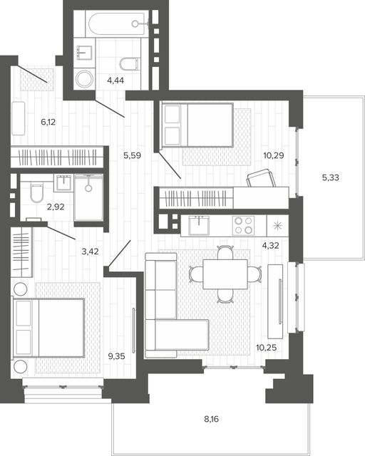 Квартира № 12