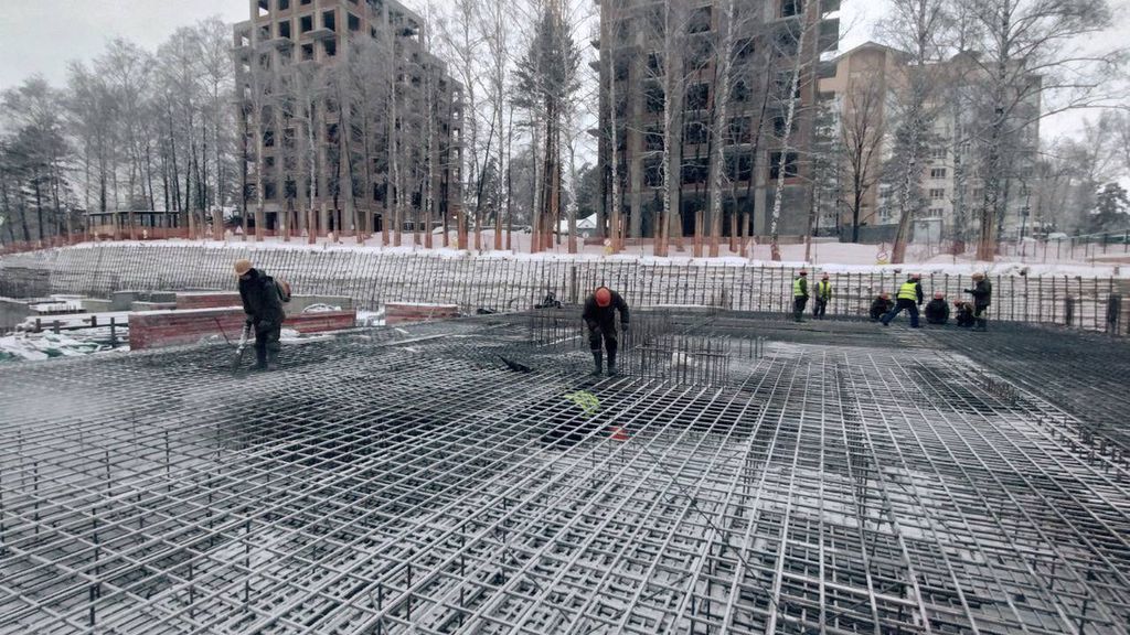 Лежит на стройплощадке кит...