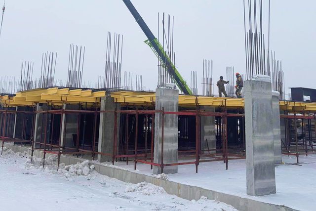 Ход строительства Карлуу